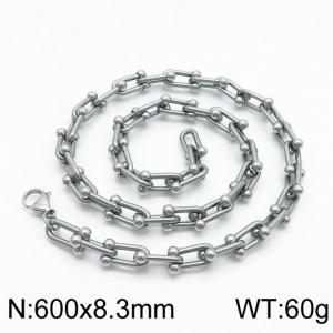 Stainless Steel Necklace - KN114644-Z