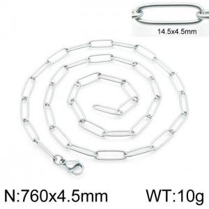 Stainless Steel Necklace - KN114661-Z