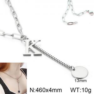 Stainless Steel Necklace - KN114937-Z