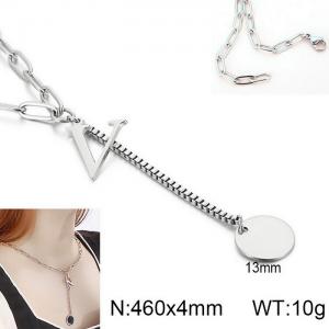 Stainless Steel Necklace - KN114948-Z