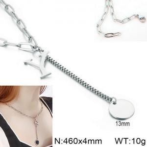 Stainless Steel Necklace - KN114951-Z