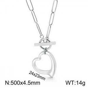Stainless Steel Necklace - KN115153-Z