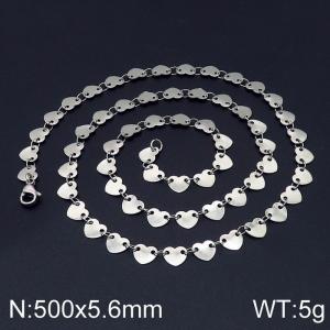 Stainless Steel Necklace - KN115344-Z