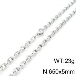 Stainless Steel Necklace - KN115511-Z