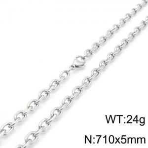 Stainless Steel Necklace - KN115512-Z