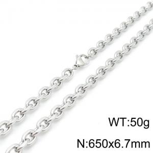 Stainless Steel Necklace - KN115525-Z