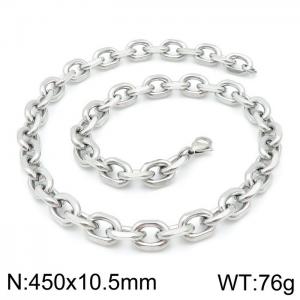Stainless Steel Necklace - KN115535-Z