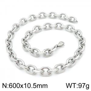 Stainless Steel Necklace - KN115538-Z