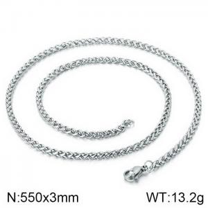 Stainless Steel Necklace - KN115787-Z