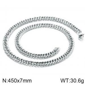 Stainless Steel Necklace - KN115791-Z