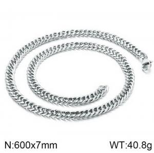 Stainless Steel Necklace - KN115793-Z