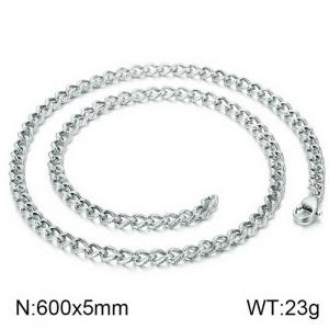 Stainless Steel Necklace - KN115817-Z