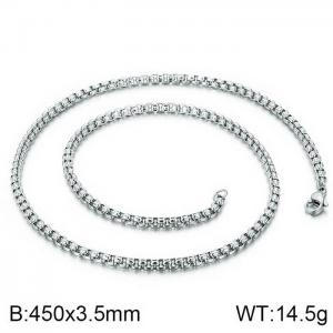 Stainless Steel Necklace - KN115821-Z