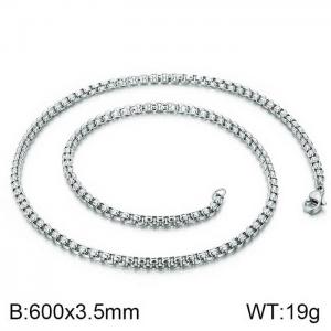 Stainless Steel Necklace - KN115823-Z