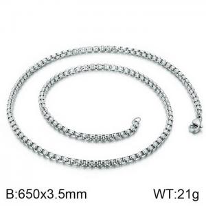 Stainless Steel Necklace - KN115824-Z