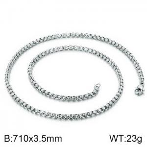 Stainless Steel Necklace - KN115825-Z