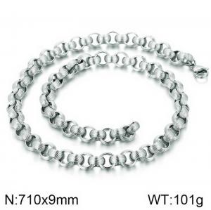 Stainless Steel Necklace - KN115831-Z