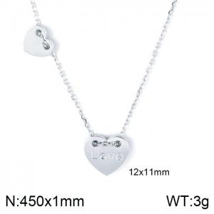 Stainless Steel Necklace - KN115906-KFC