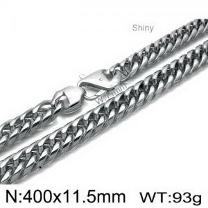 Stainless Steel Necklace - KN115918-Z