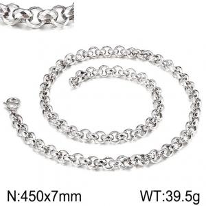 Stainless Steel Necklace - KN115923-Z