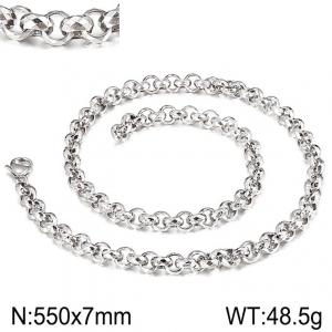 Stainless Steel Necklace - KN115924-Z