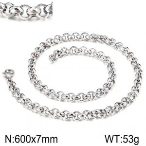 Stainless Steel Necklace - KN115925-Z