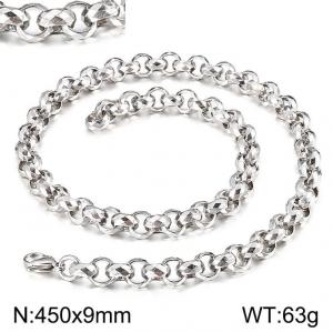 Stainless Steel Necklace - KN115929-Z