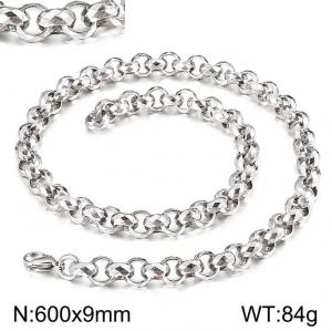 Stainless Steel Necklace - KN115931-Z