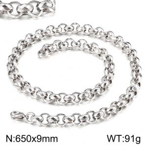 Stainless Steel Necklace - KN115932-Z