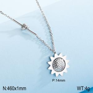 Stainless Steel Necklace - KN116768-KFC