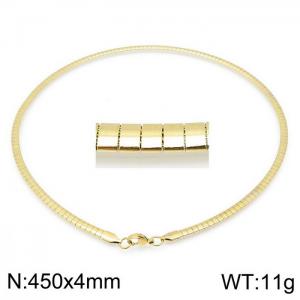 Stainless Steel Gold-plating Bracelet - KN116901-Z