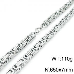 Stainless Steel Necklace - KN116921-Z