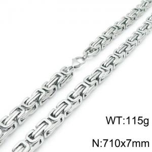 Stainless Steel Necklace - KN116922-Z