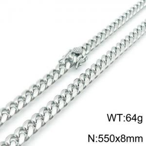 Stainless Steel Necklace - KN116954-Z