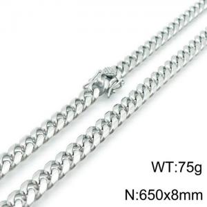 Stainless Steel Necklace - KN116956-Z