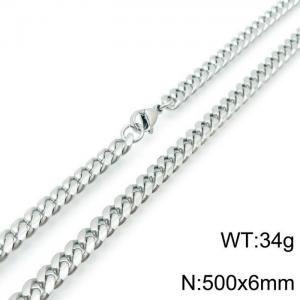 Stainless Steel Necklace - KN116981-Z