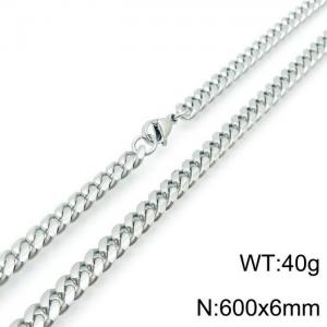 Stainless Steel Necklace - KN116983-Z