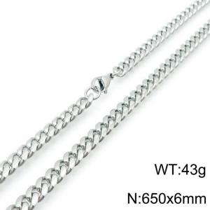 Stainless Steel Necklace - KN116984-Z