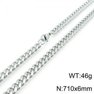 Stainless Steel Necklace - KN116985-Z