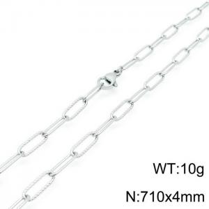 Stainless Steel Necklace - KN117013-Z