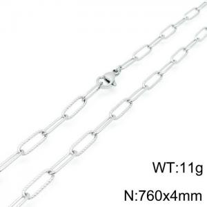 Stainless Steel Necklace - KN117014-Z