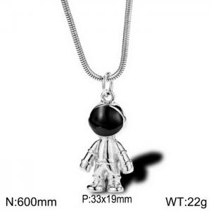 Stainless Steel Necklace - KN117129-WGLD