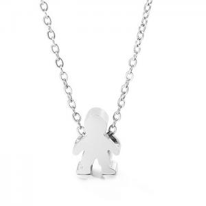 Stainless Steel Necklace - KN117474-Z