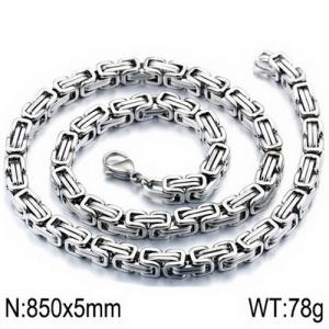 Stainless Steel Necklace - KN117866-Z