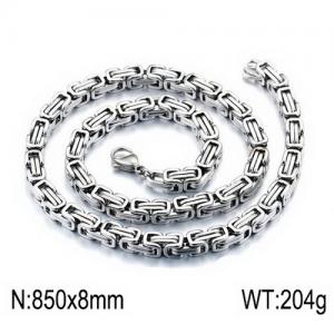 Stainless Steel Necklace - KN117877-Z