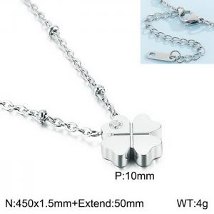 Stainless Steel Necklace - KN118230-KFC