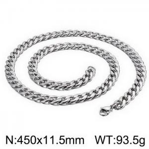 Stainless Steel Necklace - KN118283-Z