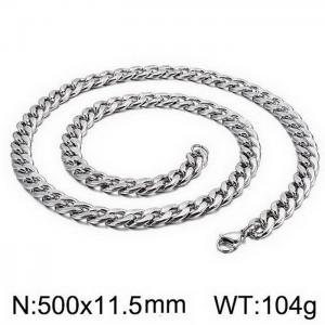 Stainless Steel Necklace - KN118284-Z