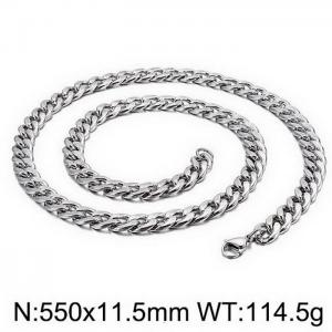 Stainless Steel Necklace - KN118285-Z