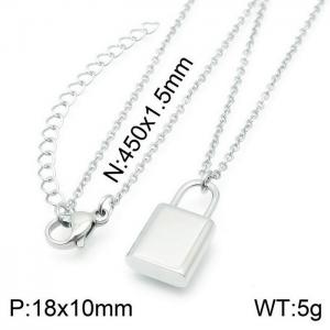 Stainless Steel Necklace - KN118384-Z